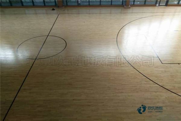 籃球木地板施工流程百度文庫(kù)1